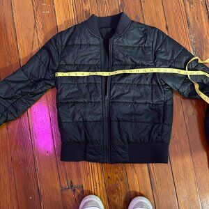 LuluLemon Extra Small Black Bomber Jacket